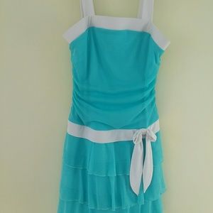 Teal dress/junior